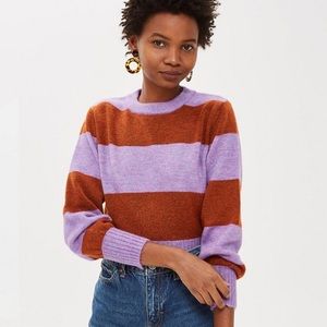 Bold Stripe Crew Neck Jumper
